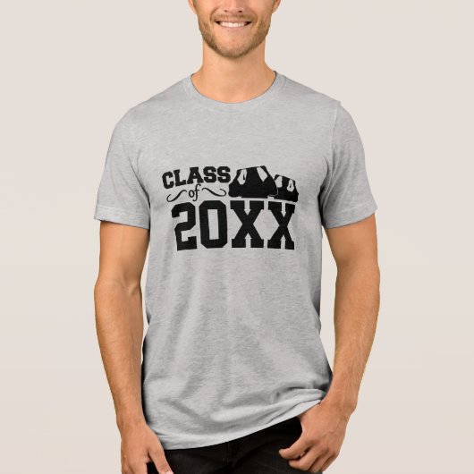 Klasse van ELK jaar aangepaste shirt - kies stijl (Voorkant)