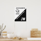 KLASSE VAN (elk jaar) aangepaste tekst & kleur pos Poster (Keuken)