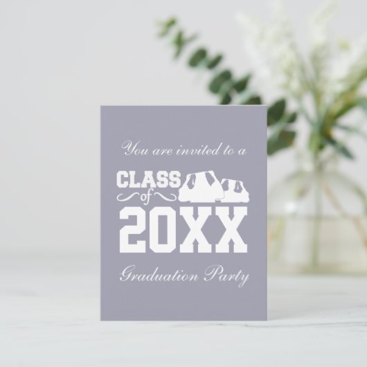 Klasse van ELK jaar aangepaste uitnodigingen (Staand voorkant)