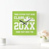 Klasse van ELK jaar aangepaste wandklok (Huis)