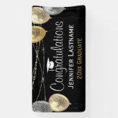 Klasse van elk jaar Fancy Graduation Party Budget Spandoek (Verticaal)