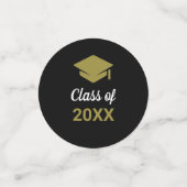 Klasse van elk jaar van de Graduatie van het Afstu Confetti (Kleine voorkant)