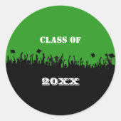 Klasse van elke kleur Match School Kleuren Ronde Sticker (Voorkant)