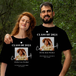 Klasse van foto 2023 afstuderen de partij van het t-shirt