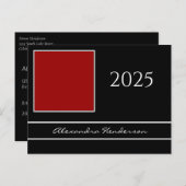 Klasse van Graduation Invitations Uitnodiging Briefkaart (Voorkant / Achterkant)