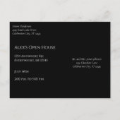 Klasse van Graduation Invitations Uitnodiging Briefkaart (Achterkant)