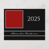 Klasse van Graduation Invitations Uitnodiging Briefkaart (Voorkant)