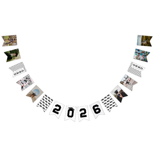 Klasse van Graduation Party Foto Bunting Flags Vlaggetjes (Alle)