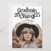 Klasse van het 2025 HIGH SCHOOL Afstuderen Aankondiging (Voorkant)