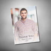 Klasse van het 2025 Modern Photo Afstuderen Bedankkaart
