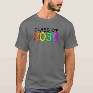 Klasse van het 2035 K-12e Print ruimtevaart-Afstud T-shirt
