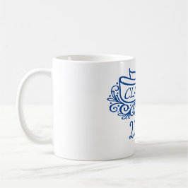 Klasse van het Afstuderen Aangepast jaar 2020 en K Koffiemok