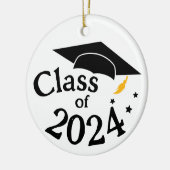 Klasse van het Afstuderen Jaar Keramisch Ornament (Links)