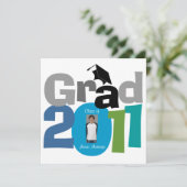 Klasse van het Afstuderen-PET 201180 Kaart (Staand voorkant)