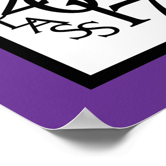 Klasse van het Afstuderen van 2017 Autograaf Keepo Poster (Hoek)