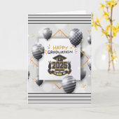 Klasse van het Afstuderen van 2025 (Spreuken 3:5) Kaart (Gele Bloem)