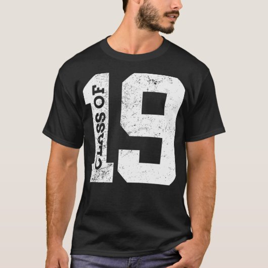 Klasse van het Afstuderen van de hogere klasse van T-shirt (Voorkant)