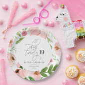 Klasse van het afstuderen van de waterverf van de  papieren bordje (Feest)