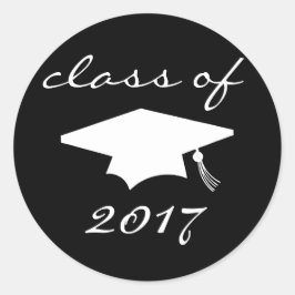 Klasse van het etiket van 2017 (zwarte afdekplaat)