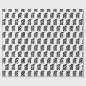 Klasse van het feest 2025 cadeaupapier (Vlak)