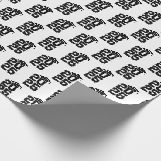 Klasse van het feest 2025 cadeaupapier (Hoek)