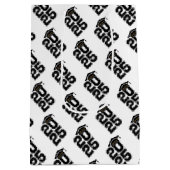 Klasse van het feest 2025 medium cadeauzakje (Achterkant)