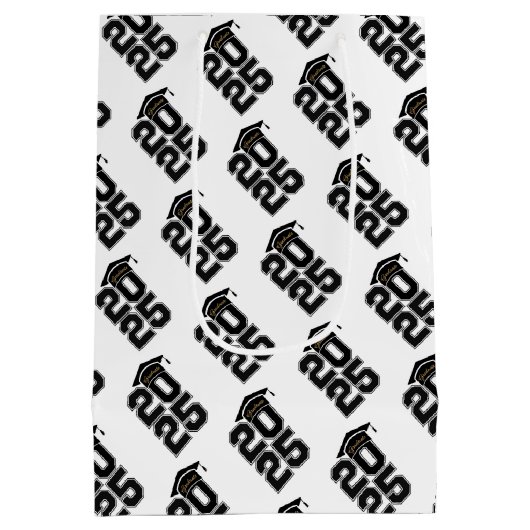 Klasse van het feest 2025 medium cadeauzakje (Achterkant)