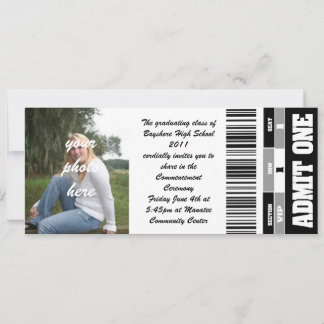 klasse van het fototicket van 2011 kaart