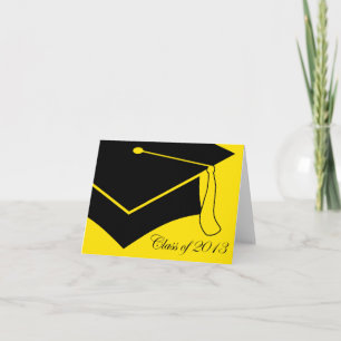 klasse van het graduatiemechanisme van 2013 bedankkaart