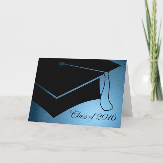 klasse van het graduatieplafond van 2016 bedankkaart (Voorkant)