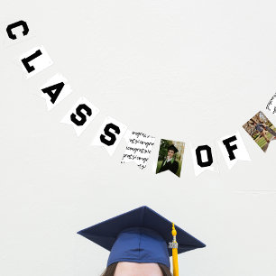 Klasse van het High School Afstuderen 2025 Vlaggetjes