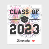 Klasse van het hoogste jaar 2023 sticker (Vel)