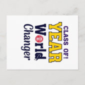 Klasse van het jaar Future Changer Afstuderen Briefkaart (Voorkant)