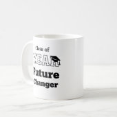 Klasse van het jaar Future Changer Afstuderen T-sh Koffiemok (Voorkant links)