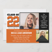 Klasse van het Sinaasappel Hoop en Vertrouwen 2022 Kaart (Voorkant)