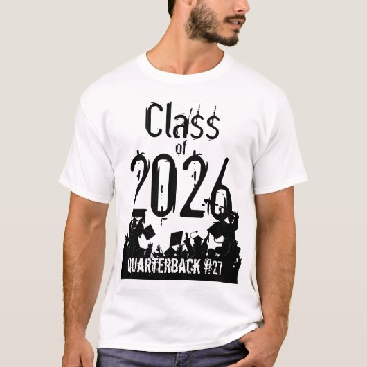 Klasse van het T-shirt van 2010 voor Afstuderen (Voorkant)