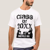 Klasse van het T-shirt van 2010 voor Afstuderen (Voorkant)