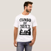 Klasse van het T-shirt van 2010 voor Afstuderen (Voorkant volledig)
