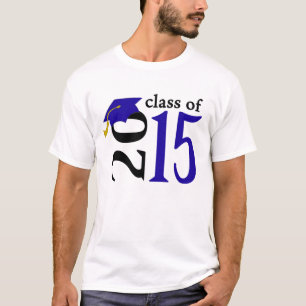Klasse van het T-shirt van 2015 voor Mannen