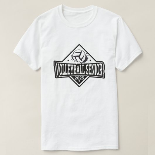 Klasse van het volleybal T-shirt 2025 (Design voorkant)