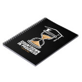 Klasse van hoger niveau van 2025 Aftellen tot Afst Notitieboek (Linkerzijde)