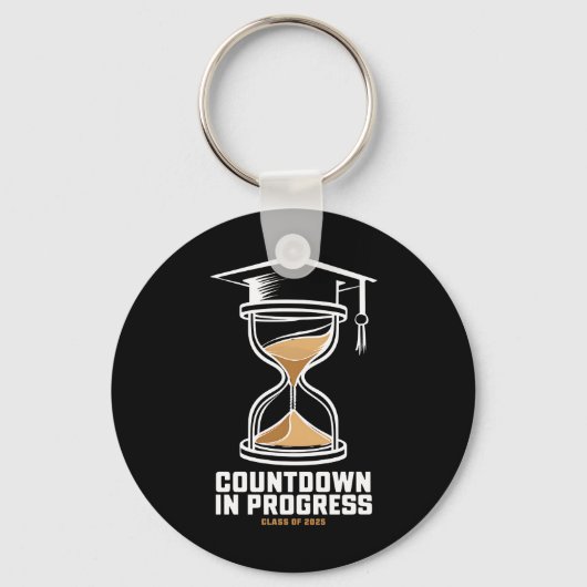 Klasse van hoger niveau van 2025 Aftellen tot Afst Sleutelhanger (Voorkant)