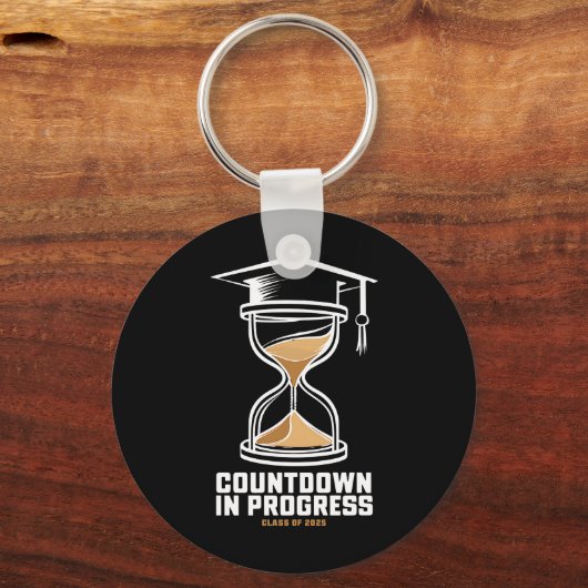 Klasse van hoger niveau van 2025 Aftellen tot Afst Sleutelhanger (Voorkant)