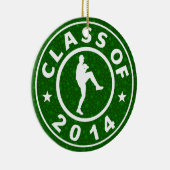 Klasse van honkbal 2014 keramisch ornament (Rechts)