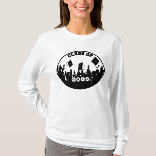 Klasse van Hoodie U kiest Jaar Kleur T-shirt (Voorkant)