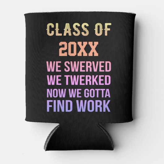 Klasse van Jaar Nieuwheid Blikjeskoeler (Voorkant)