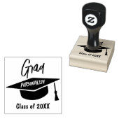 Klasse van (Jaar toevoegen) Afstudeerder -Personal Rubberstempel (Gestempeld)