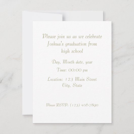 Klasse van kaart (Achterkant)