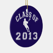 Klasse van lacrosse 2013 keramisch ornament (Rechts)