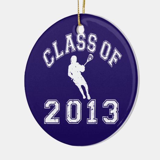 Klasse van lacrosse 2013 keramisch ornament (Links)